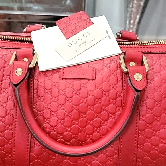 Authentic NEW Gucci Boston tote bag - Picture 5 of 8